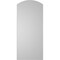 Ekena Millwork Arch Top Surface Mount PVC Gable Vent: Functional, w/ 2"W x 1-1/2"P Brickmould Frame, 14"W x 32"H GVPAR14X3202SF - alternate 2